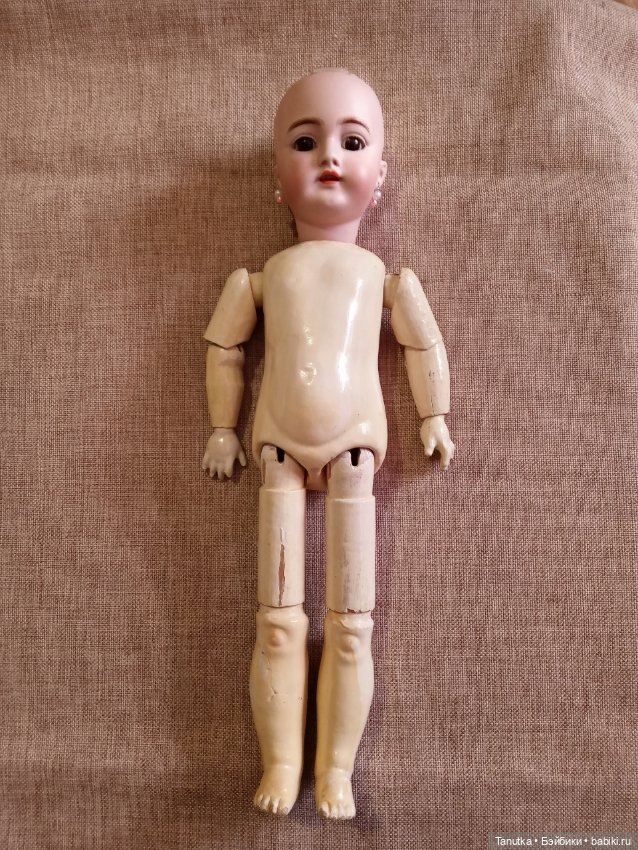 Миниатюрная красотка антикварная Heinrich Handwerck, 36 см (фото 7)