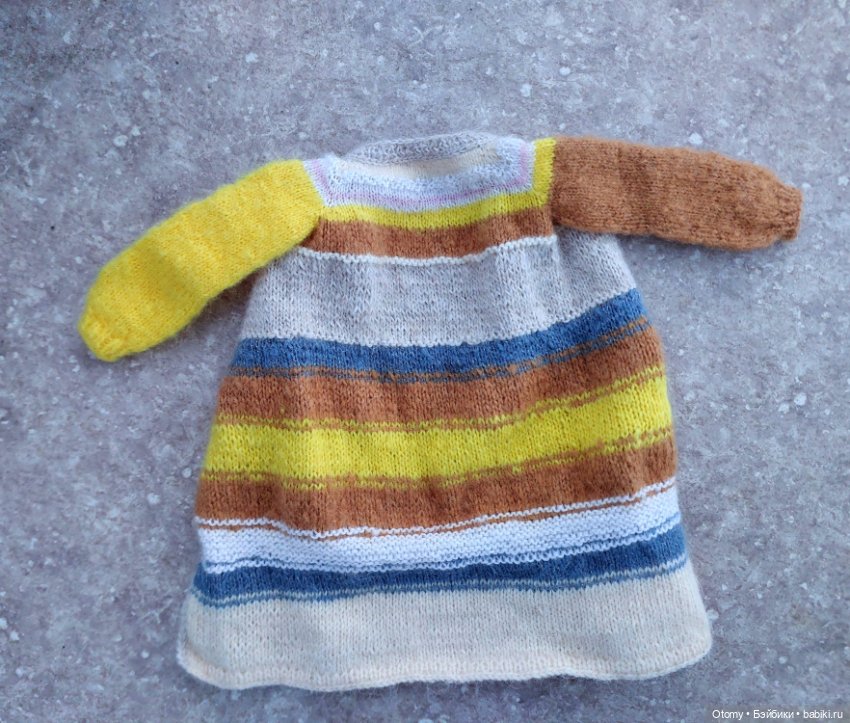 Полосатый кардиган — Одежда для BJD (фото 3)