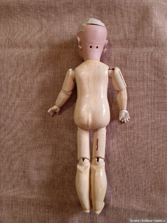 Миниатюрная красотка антикварная Heinrich Handwerck, 36 см (фото 8)