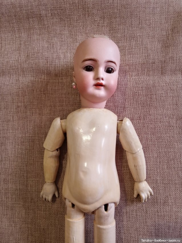 Миниатюрная красотка антикварная Heinrich Handwerck, 36 см (фото 5)