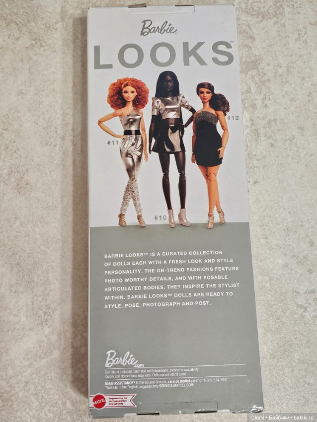 Barbie Looks Doll 11 — Игровые куклы (фото 9)