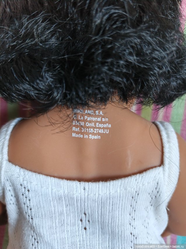 Испанская малышка от Miniland