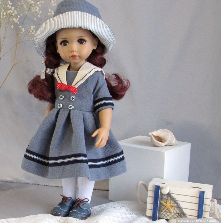 Комплект в морском стиле для Подружки Max&Jessi (фото 3)