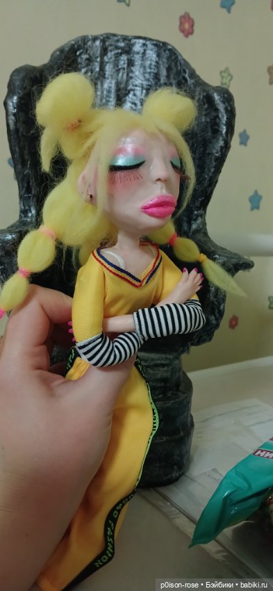 Авторская кукла Лимончик — Авторские куклы (фото 5)