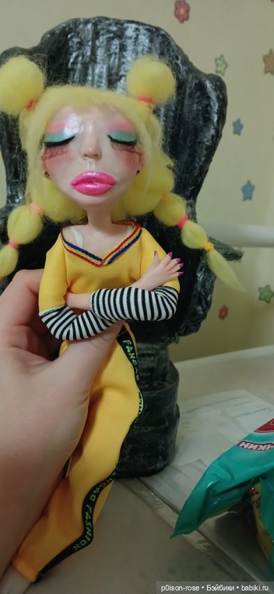 Авторская кукла Лимончик — Авторские куклы (фото 7)