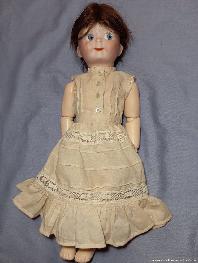 Белье комплект для антикварной или винтажной куклы или реплики