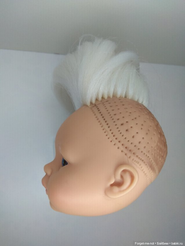 Частично прошитая старая головушка от Кэрол