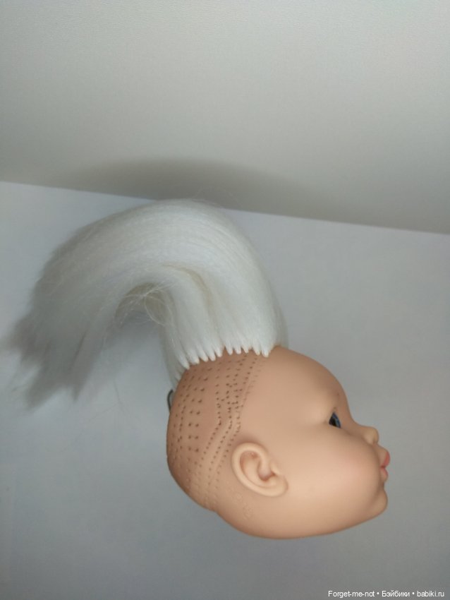 Частично прошитая старая головушка от Кэрол