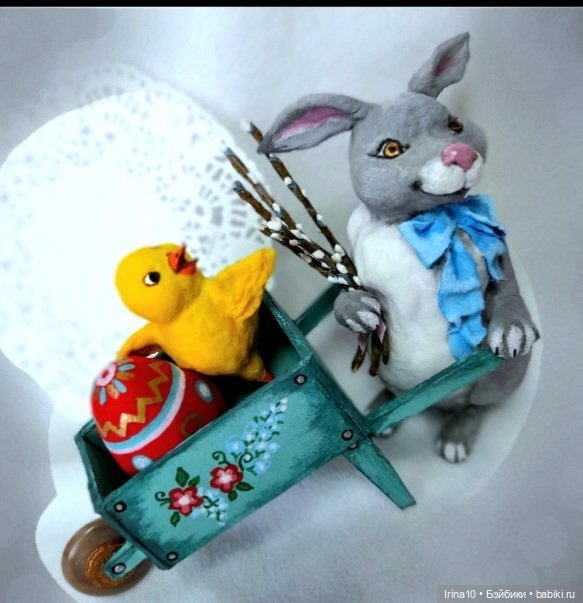 Пасхальный кролик — Авторские игрушки
