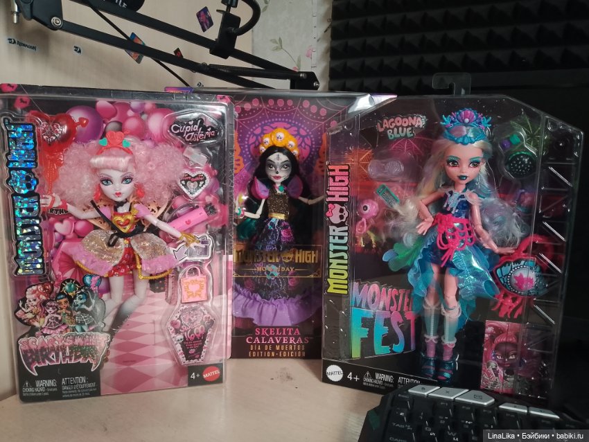 Кукла Монстр Хай, Скелита Калаверес, новая (фото 7)