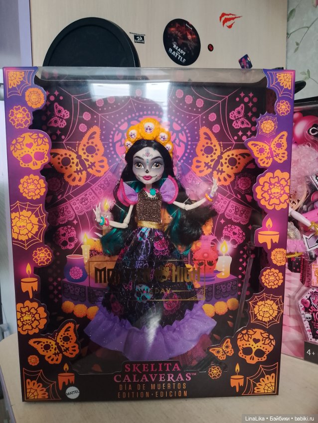 Кукла Монстр Хай, Скелита Калаверес, новая (фото 2)