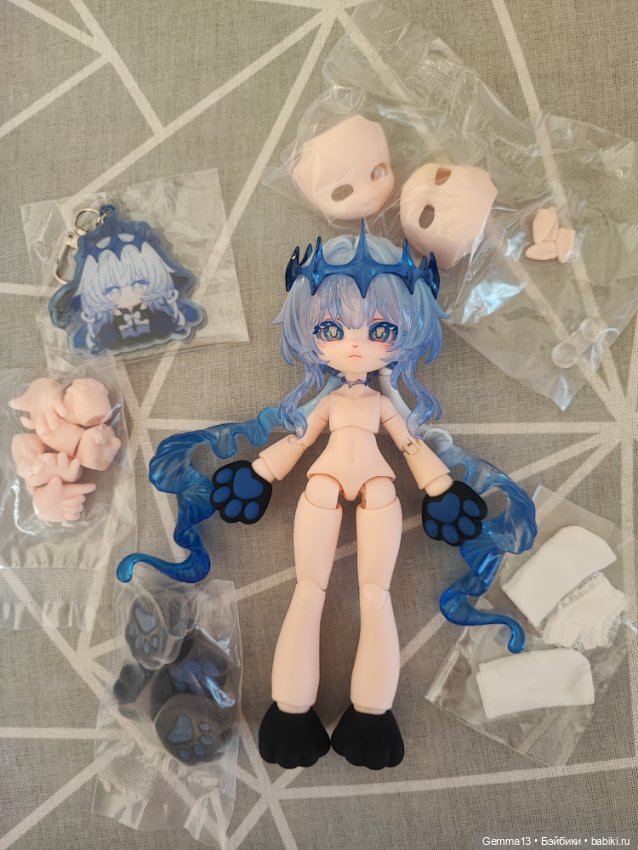 Лимитный голубой близнец For Moon с бонусами (фото 5)