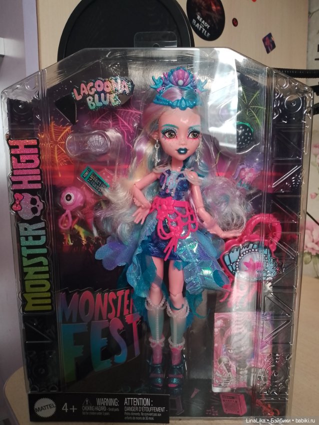 Кукла Монстр Хай, Лагуна Блу, новая (фото 2)