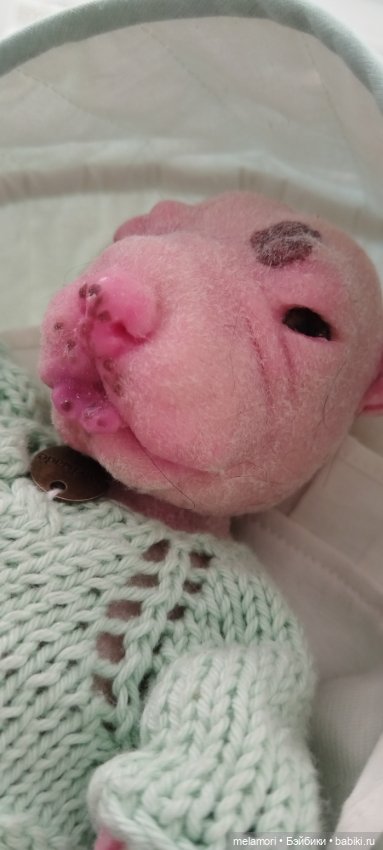 Милый полностью силиконовый щенок 🐾 (фото 3)