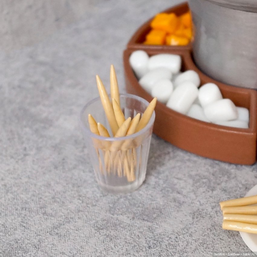 Набор "Шоколадный фонтан" в масштабе 1:6 (фото 6)