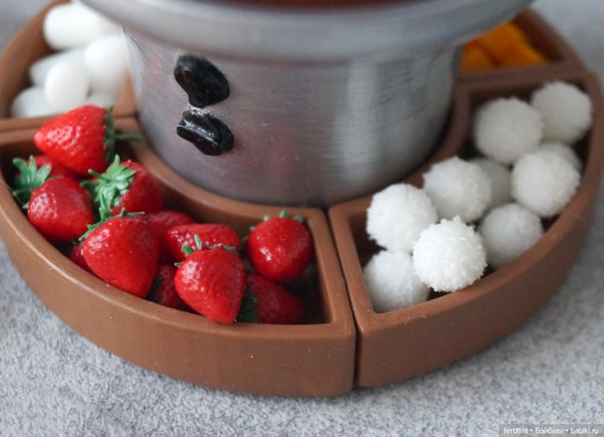 Набор "Шоколадный фонтан" в масштабе 1:6 (фото 5)