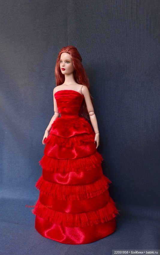 Платье одежда наряд для кукол Тоннера -Тайлер