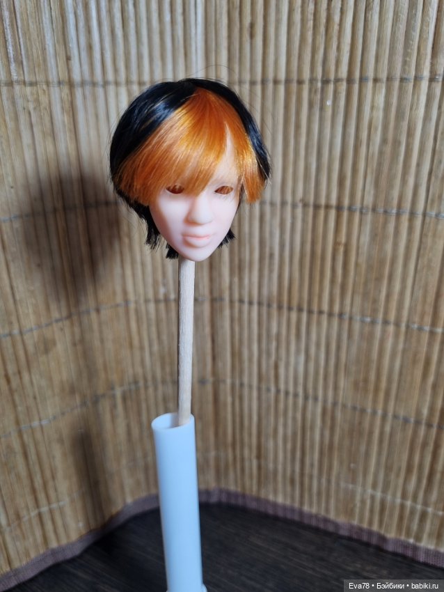 Парик для куколки бжд Иден (фото 6)