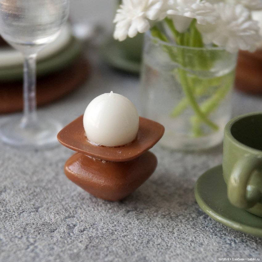 Сервировка в эко стиле №3 (масштаб 1:6) (фото 4)