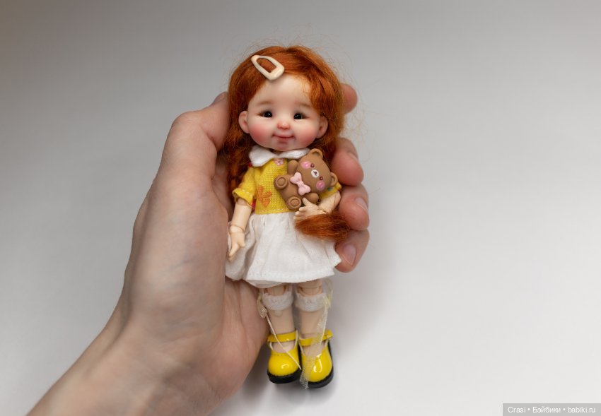 Малышка формата об11 — Авторские куклы (фото 4)