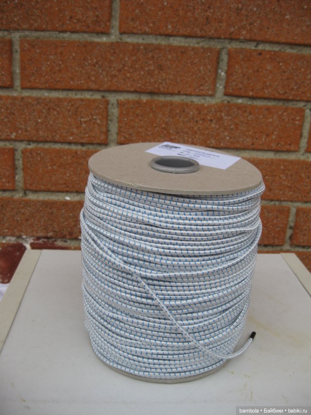 Новое поступление итальянской корд-резинки для перетяжки кукол