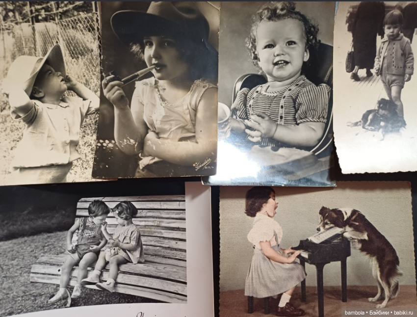 Редкие винтажные итальянские открытки с детьми (фото 6)