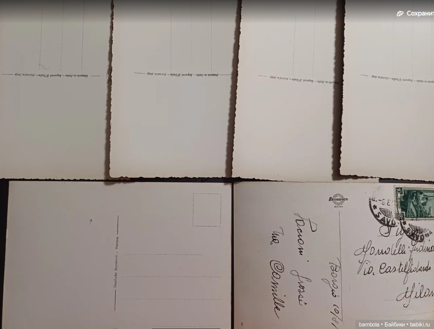 Редкие винтажные итальянские открытки с детьми (фото 2)