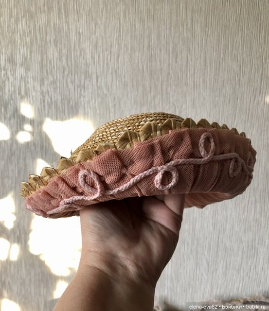 Соломенная шляпка для больших барышень (фото 2)