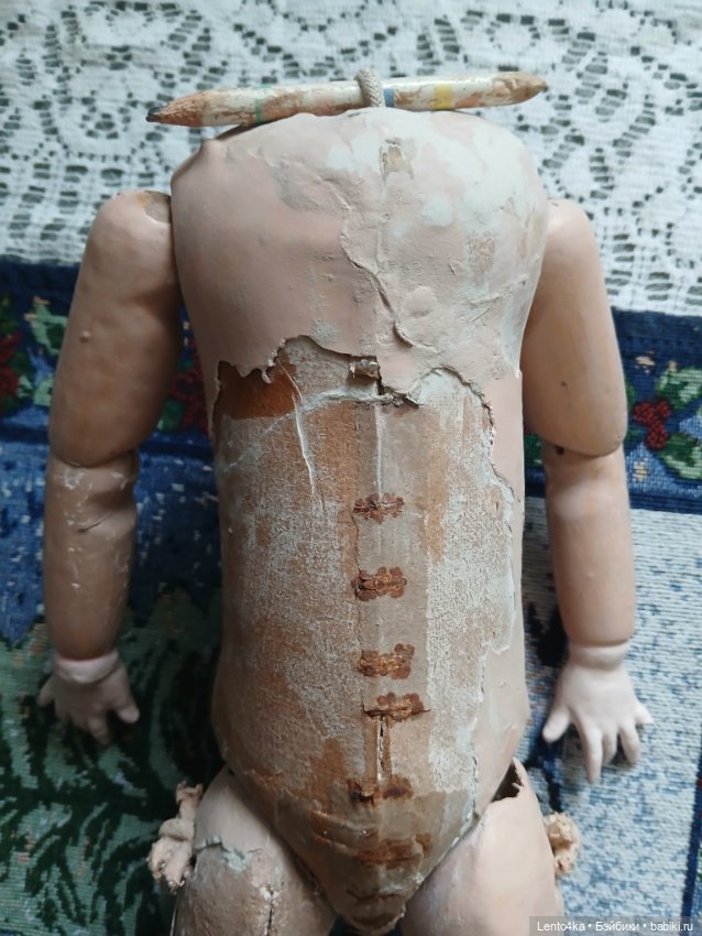 Антикварное французское тело для французской куклы (фото 3)