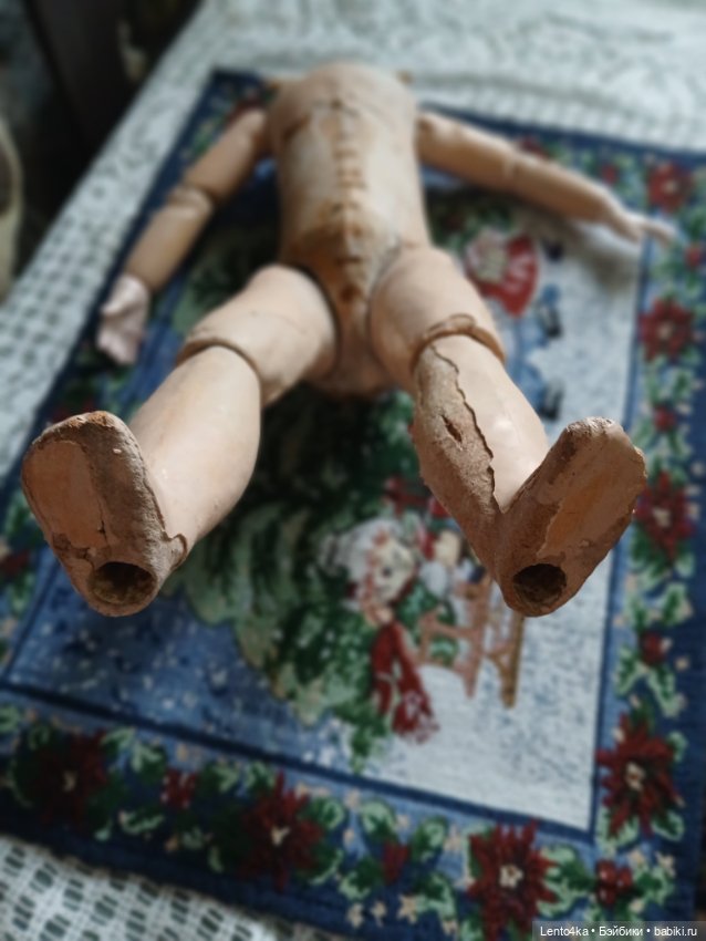 Антикварное французское тело для французской куклы (фото 7)