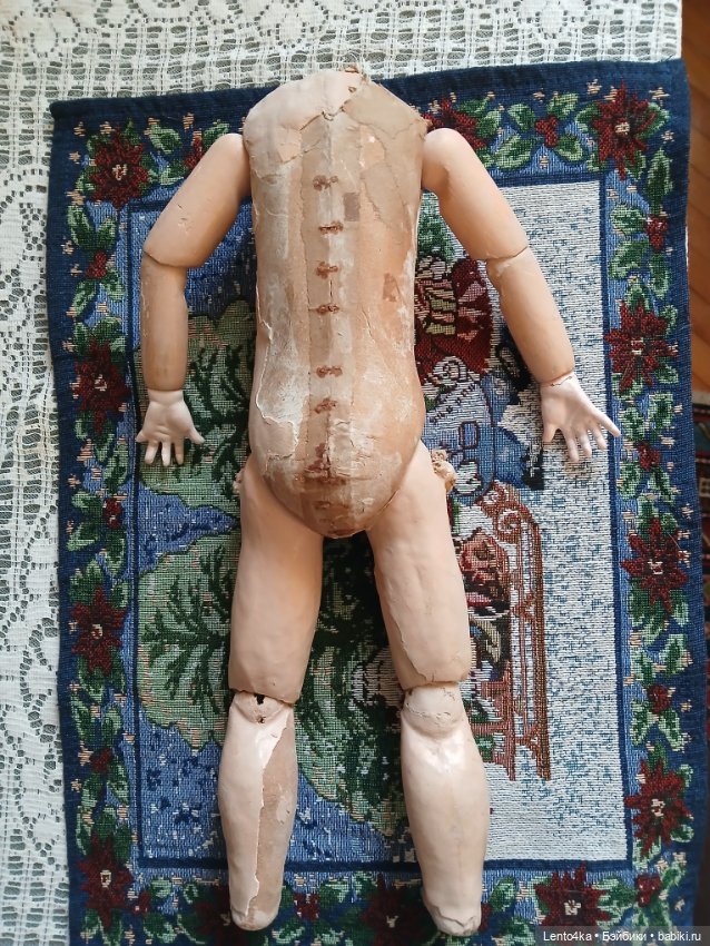 Антикварное французское тело для французской куклы (фото 2)