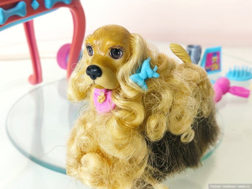 Собачка с аксессуарами Barbie Stylin' Pup 2002 (фото 2)