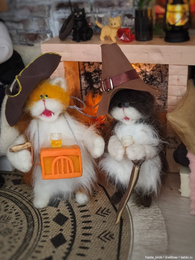 Слепой Пью и Рыжий Пёс — Авторские игрушки (фото 3)