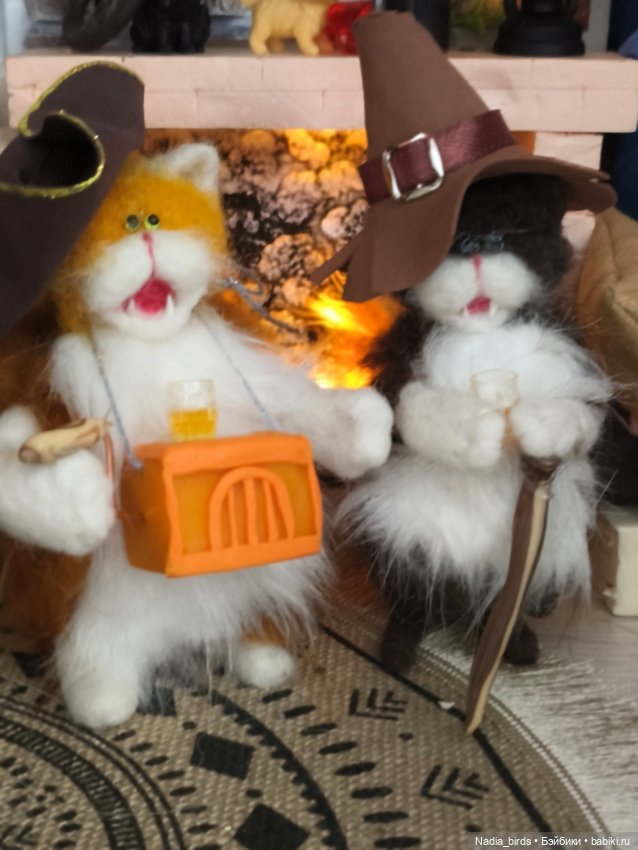 Слепой Пью и Рыжий Пёс — Авторские игрушки (фото 4)