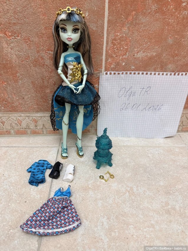 Monster High Френки 13 желаний, первые выпуски G1