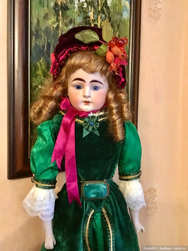 Брошь из люцита , 60-е года , для декора кукол или в коллекцию (фото 3)