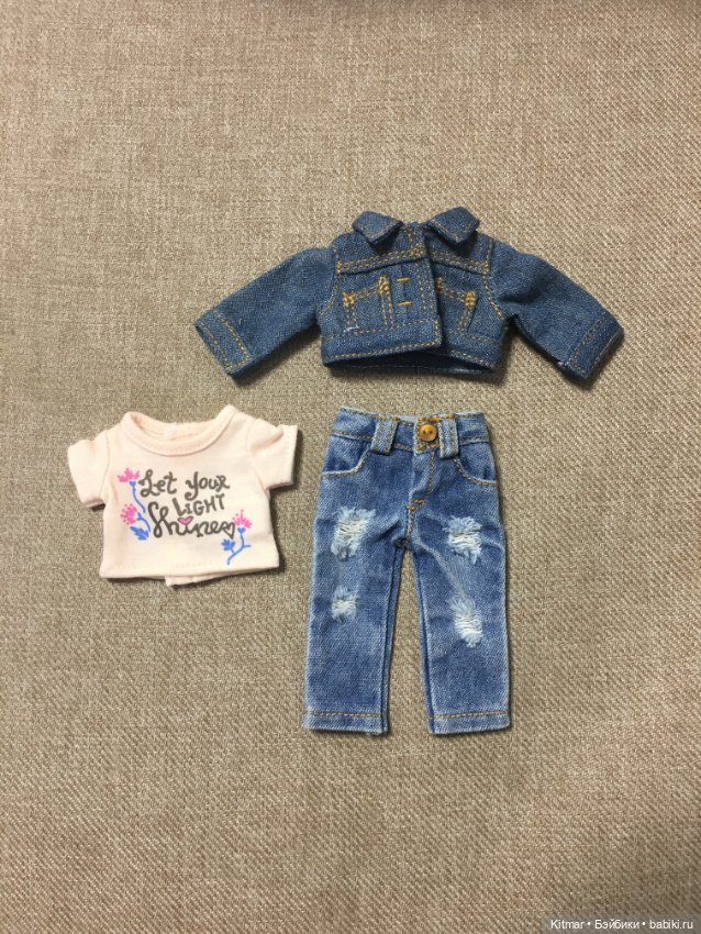 Фирменный аутфит от мини Сары Руби Ред 20 см без обуви