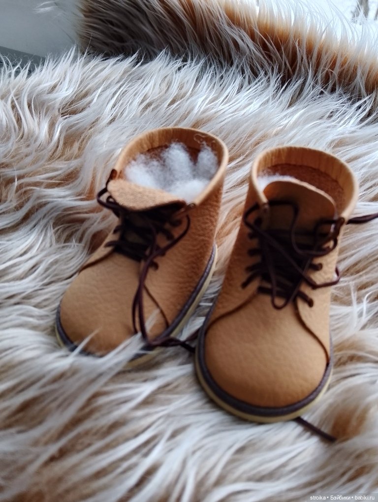 Скидка- за-600 р. Ботиночки для кукол Готц ростом 50 см