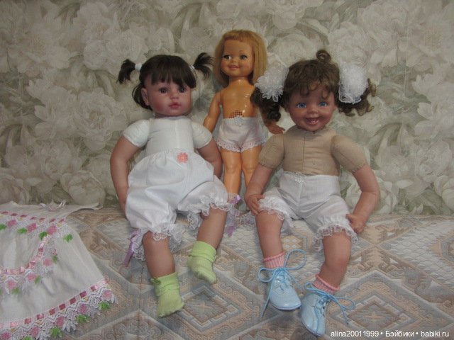 Пошив нижнего белья с кружевом из батиста на кукол