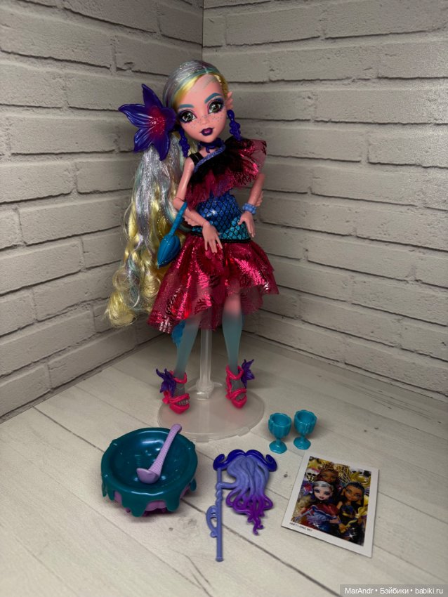 Кукла Monster High Lagoona g3 бал (фото 6)