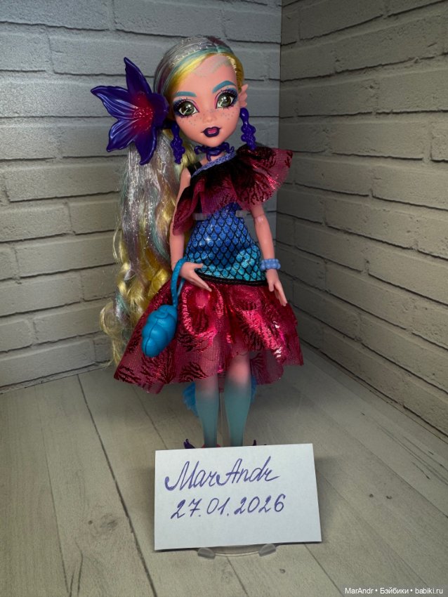 Кукла Monster High Lagoona g3 бал (фото 3)