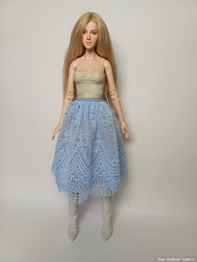 Юбка и топ для кукол А.Жукова (фото 3)
