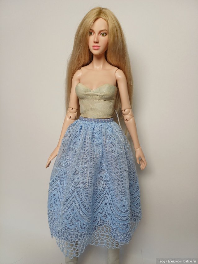 Юбка и топ для кукол А.Жукова (фото 2)