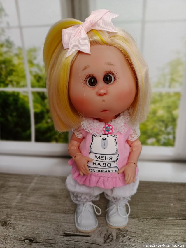 Ооак малышки Мии 23 см — ООАК (кастом куклы) (фото 4)