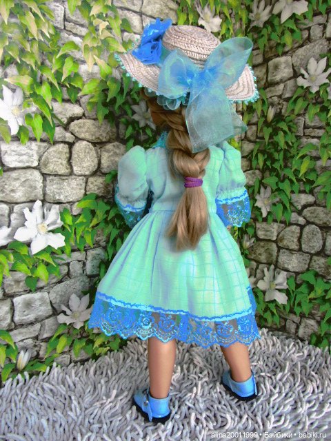 Продам платьице и шляпку на кукол ростом 47-50 см (фото 3)