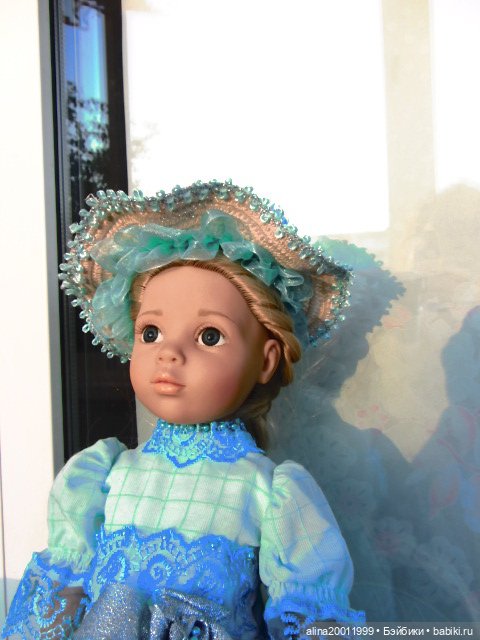 Продам платьице и шляпку на кукол ростом 47-50 см (фото 4)