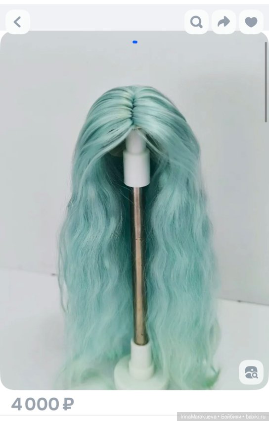 Парик (на голову 11,5 см) (фото 6)