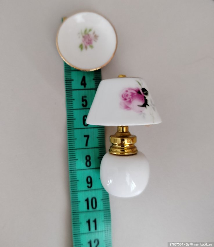 Сервиз и лампа для кукол 1/6 (фото 7)