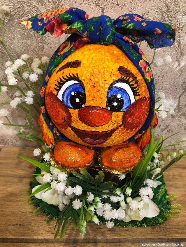 Колобок — Авторские игрушки