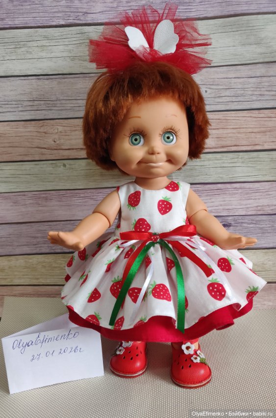 Платье, туфельки и бант для Фейсинки (фото 4)